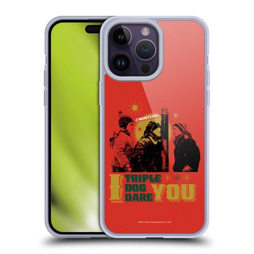 A Christmas Story Composed Art Triple Dog Dare Soft Gel Case for Apple iPhone 14 Pro Max