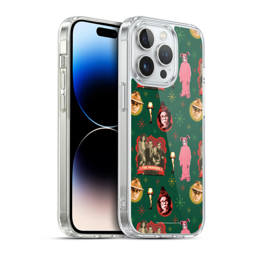 A Christmas Story Composed Art Alfie Family Pattern Soft Gel Case for Apple iPhone 14 Pro & MagSafe