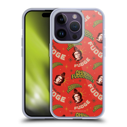 A Christmas Story Composed Art Alfie Pattern Soft Gel Case for Apple iPhone 14 Pro