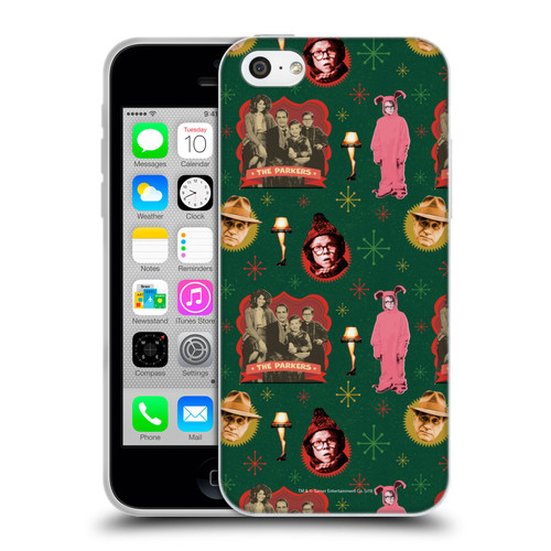 A Christmas Story Composed Art Alfie Family Pattern Soft Gel Case for Apple iPhone 5c