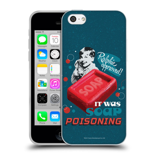 A Christmas Story Composed Art Alfie Soap Soft Gel Case for Apple iPhone 5c
