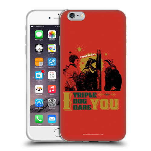 A Christmas Story Composed Art Triple Dog Dare Soft Gel Case for Apple iPhone 6 Plus / iPhone 6s Plus