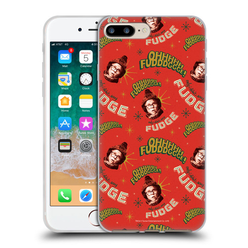 A Christmas Story Composed Art Alfie Pattern Soft Gel Case for Apple iPhone 7 Plus / iPhone 8 Plus