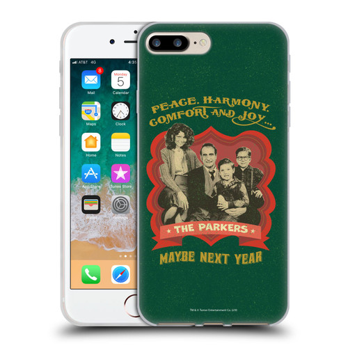 A Christmas Story Composed Art The Parkers Soft Gel Case for Apple iPhone 7 Plus / iPhone 8 Plus