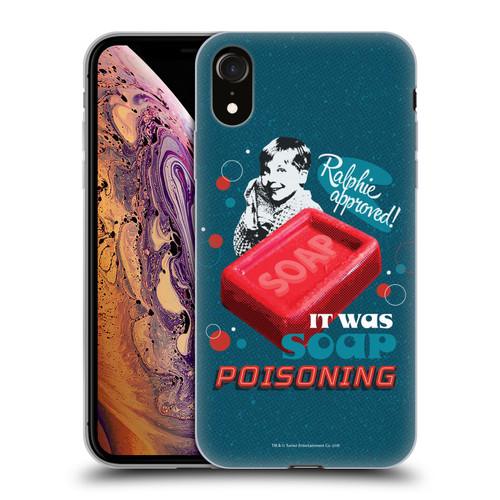 A Christmas Story Composed Art Alfie Soap Soft Gel Case for Apple iPhone XR