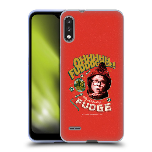 A Christmas Story Composed Art Oh Fudge Soft Gel Case for LG K22