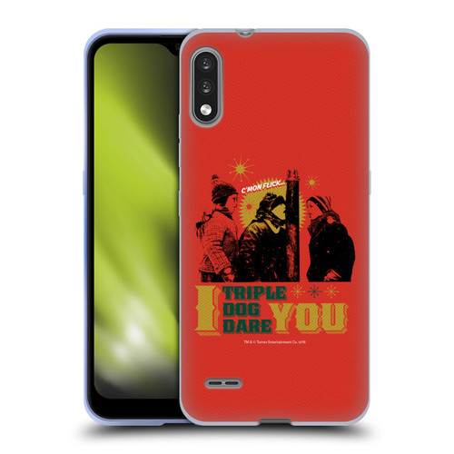 A Christmas Story Composed Art Triple Dog Dare Soft Gel Case for LG K22