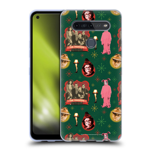 A Christmas Story Composed Art Alfie Family Pattern Soft Gel Case for LG K51S