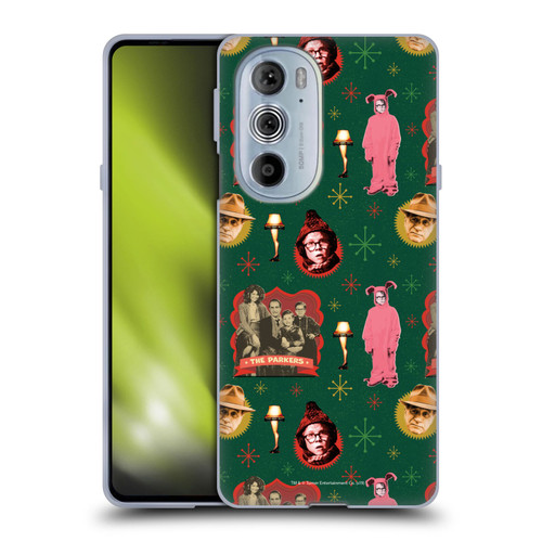A Christmas Story Composed Art Alfie Family Pattern Soft Gel Case for Motorola Edge X30