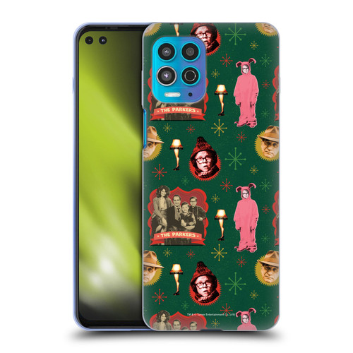 A Christmas Story Composed Art Alfie Family Pattern Soft Gel Case for Motorola Moto G100