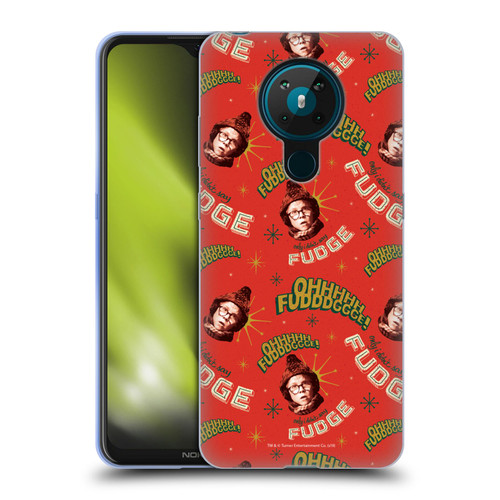 A Christmas Story Composed Art Alfie Pattern Soft Gel Case for Nokia 5.3