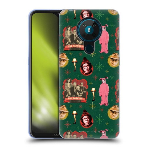 A Christmas Story Composed Art Alfie Family Pattern Soft Gel Case for Nokia 5.3