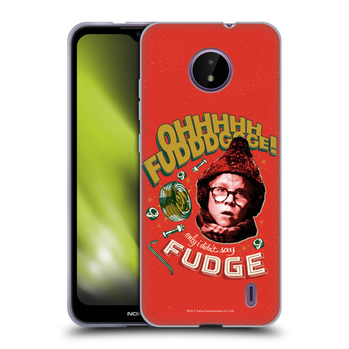 A Christmas Story Composed Art Oh Fudge Soft Gel Case for Nokia C10 / C20