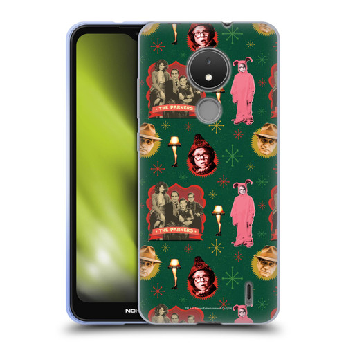 A Christmas Story Composed Art Alfie Family Pattern Soft Gel Case for Nokia C21