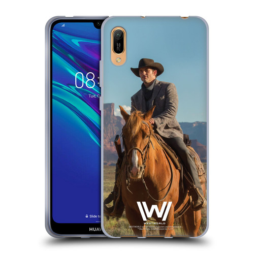 Westworld Characters Teddy Flood Soft Gel Case for Huawei Y6 Pro (2019)