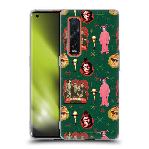 A Christmas Story Composed Art Alfie Family Pattern Soft Gel Case for OPPO Find X2 Pro 5G