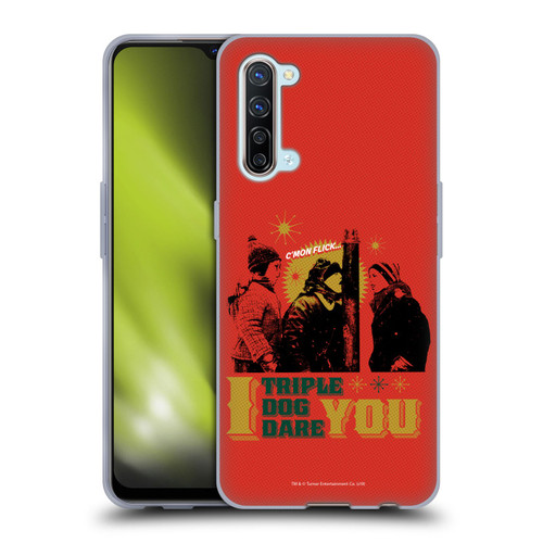 A Christmas Story Composed Art Triple Dog Dare Soft Gel Case for OPPO Find X2 Lite 5G