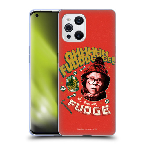 A Christmas Story Composed Art Oh Fudge Soft Gel Case for OPPO Find X3 / Pro