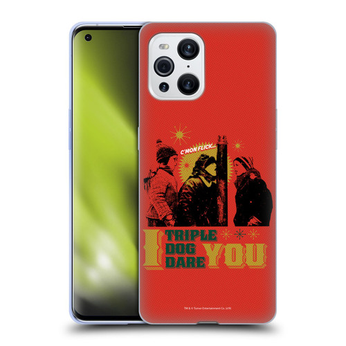 A Christmas Story Composed Art Triple Dog Dare Soft Gel Case for OPPO Find X3 / Pro