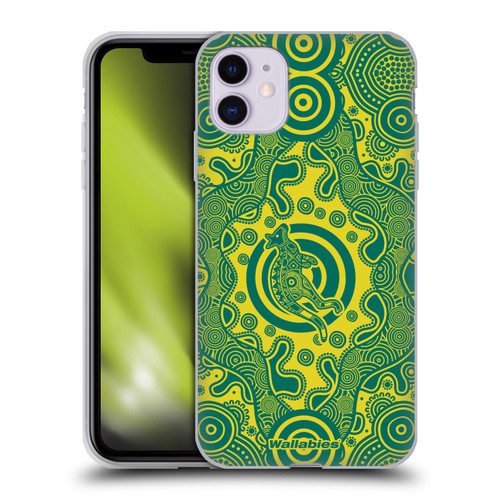 Australia National Rugby Union Team Crest First Nations Soft Gel Case for Apple iPhone 11