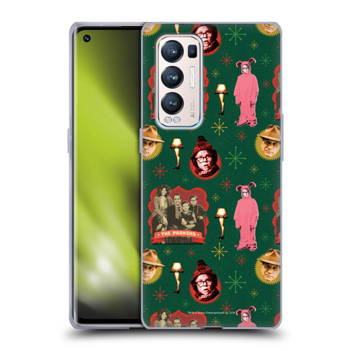 A Christmas Story Composed Art Alfie Family Pattern Soft Gel Case for OPPO Find X3 Neo / Reno5 Pro+ 5G