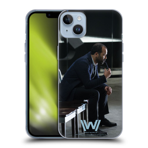 Westworld Characters Bernard Lowe Soft Gel Case for Apple iPhone 14 Plus