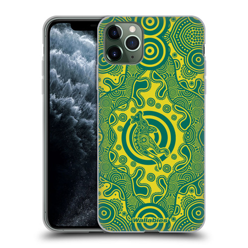 Australia National Rugby Union Team Crest First Nations Soft Gel Case for Apple iPhone 11 Pro Max