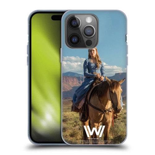 Westworld Characters Dolores Abernathy Soft Gel Case for Apple iPhone 14 Pro