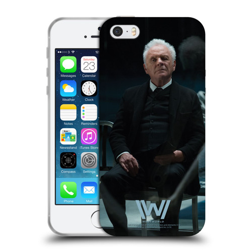 Westworld Characters Robert Ford Soft Gel Case for Apple iPhone 5 / 5s / iPhone SE 2016