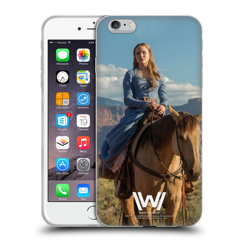 Westworld Characters Dolores Abernathy Soft Gel Case for Apple iPhone 6 Plus / iPhone 6s Plus