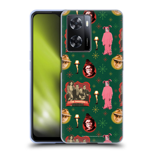 A Christmas Story Composed Art Alfie Family Pattern Soft Gel Case for OPPO A57s