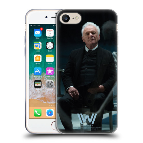 Westworld Characters Robert Ford Soft Gel Case for Apple iPhone 7 / 8 / SE 2020 & 2022