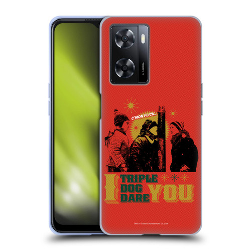 A Christmas Story Composed Art Triple Dog Dare Soft Gel Case for OPPO A57s