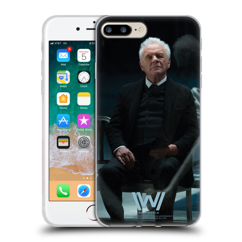 Westworld Characters Robert Ford Soft Gel Case for Apple iPhone 7 Plus / iPhone 8 Plus