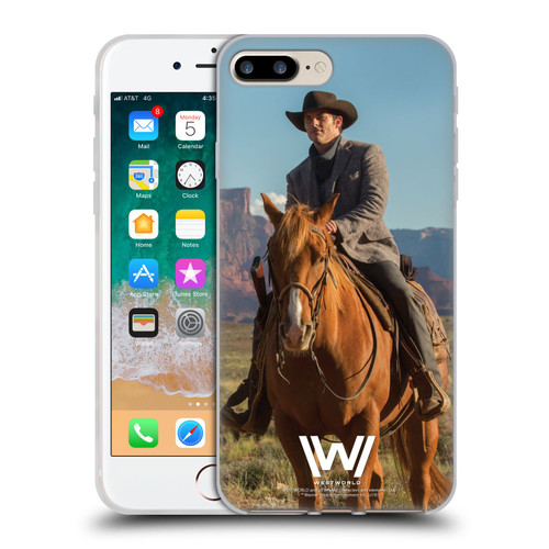 Westworld Characters Teddy Flood Soft Gel Case for Apple iPhone 7 Plus / iPhone 8 Plus