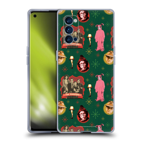 A Christmas Story Composed Art Alfie Family Pattern Soft Gel Case for OPPO Reno 4 Pro 5G