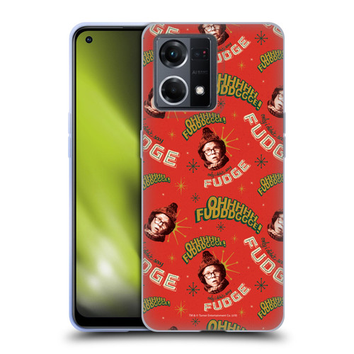 A Christmas Story Composed Art Alfie Pattern Soft Gel Case for OPPO Reno8 4G