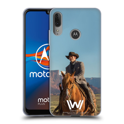 Westworld Characters Teddy Flood Soft Gel Case for Motorola Moto E6 Plus
