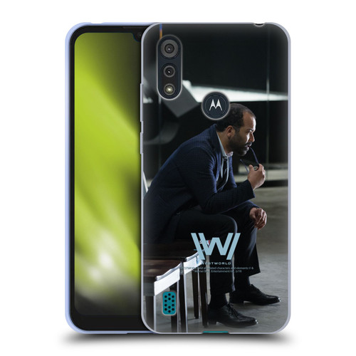Westworld Characters Bernard Lowe Soft Gel Case for Motorola Moto E6s (2020)