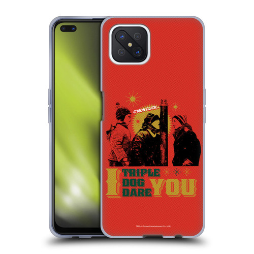 A Christmas Story Composed Art Triple Dog Dare Soft Gel Case for OPPO Reno4 Z 5G