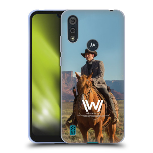 Westworld Characters Teddy Flood Soft Gel Case for Motorola Moto E6s (2020)