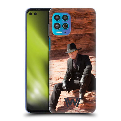 Westworld Characters Man In Black Soft Gel Case for Motorola Moto G100