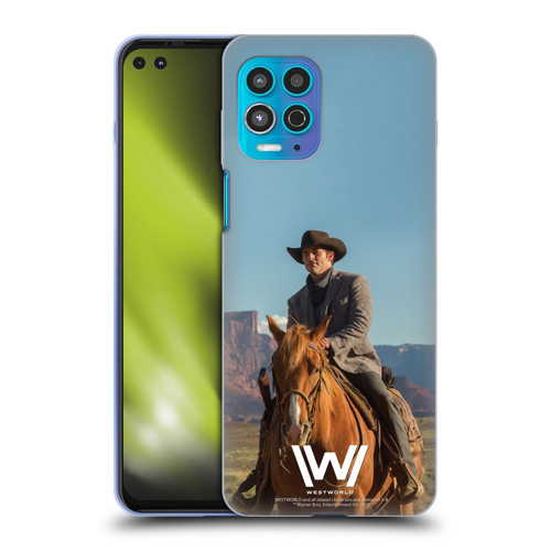 Westworld Characters Teddy Flood Soft Gel Case for Motorola Moto G100
