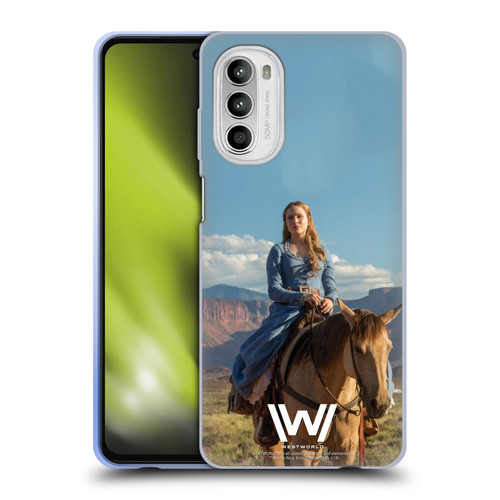 Westworld Characters Dolores Abernathy Soft Gel Case for Motorola Moto G52