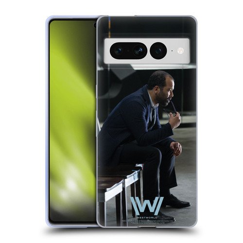 Westworld Characters Bernard Lowe Soft Gel Case for Google Pixel 7 Pro