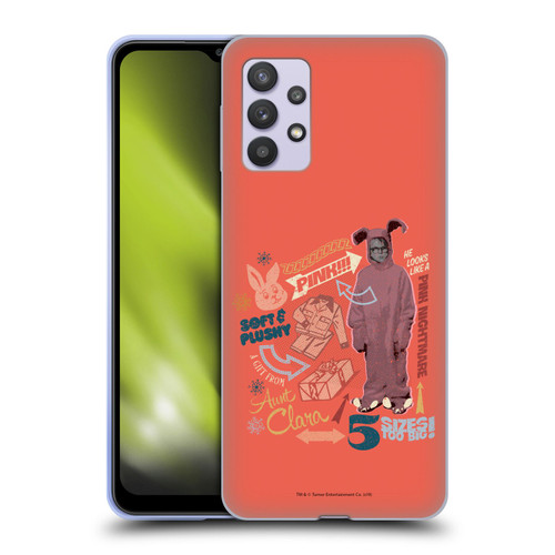 A Christmas Story Composed Art Pink Nightmare Soft Gel Case for Samsung Galaxy A32 5G / M32 5G (2021)