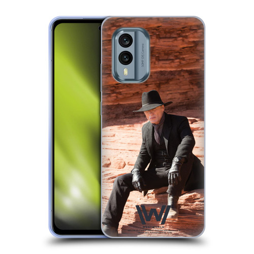 Westworld Characters Man In Black Soft Gel Case for Nokia X30