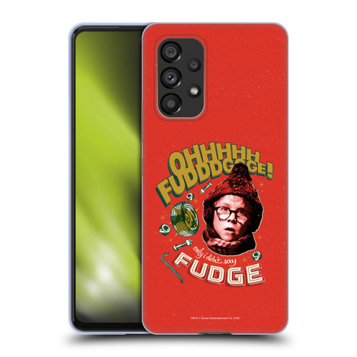 A Christmas Story Composed Art Oh Fudge Soft Gel Case for Samsung Galaxy A53 5G (2022)