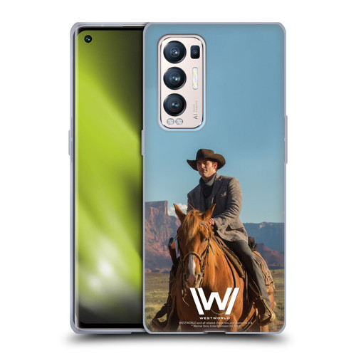 Westworld Characters Teddy Flood Soft Gel Case for OPPO Find X3 Neo / Reno5 Pro+ 5G