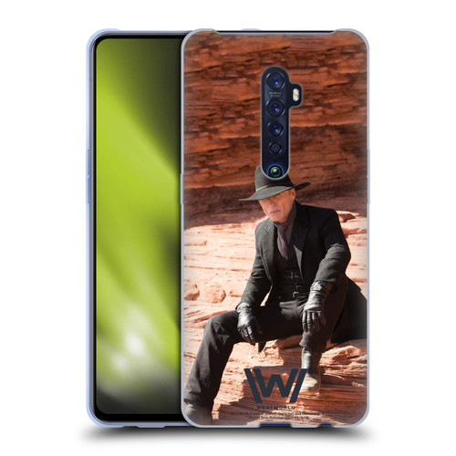 Westworld Characters Man In Black Soft Gel Case for OPPO Reno 2